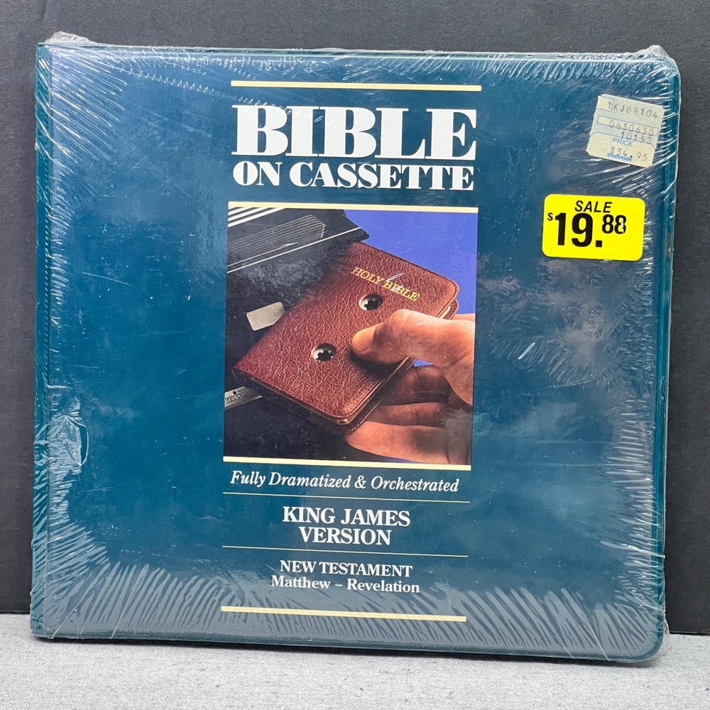 Zondervan Bible on Cassette KJV 48 Tapes Blue Dramatized New & Old Testament